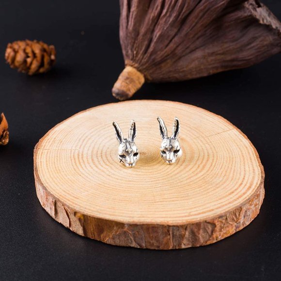 Punk Bikers Stud Earrings - Picture 1 of 7